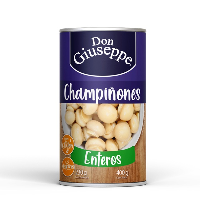Champiñones Enteros Don Giuseppe ( 3 x 400 G ) 1