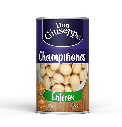 Champiñones Enteros Don Giuseppe ( 3 x 400 G )