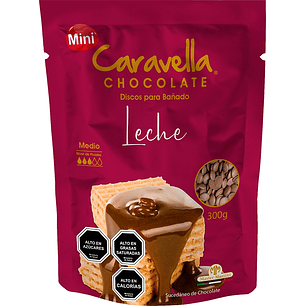 Cobertura de Chocolate Caravella Leche ( 5 x 300 G )