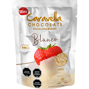 Cobertura de Chocolate Caravella Blanco ( 5 x 300 G )