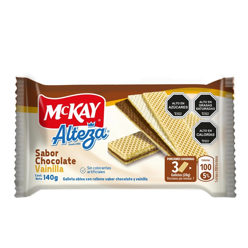 Galletas Oblea Alteza Chocolate Vainilla ( 3 x 140 G ) 1