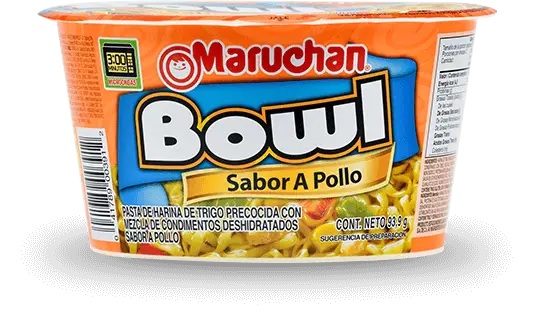 Bowl Pollo Maruchan ( 3 x 93.9 G ) 1
