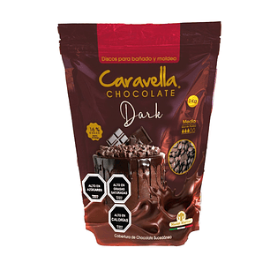 Cobertura de Chocolate Caravella Negro ( 1 KG )