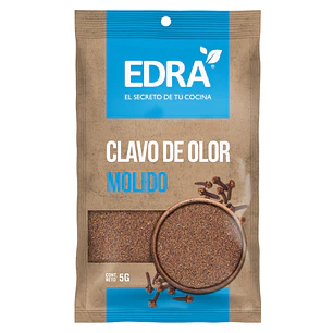 Clavo de Olor Molido Edra ( 5 x 5 G )