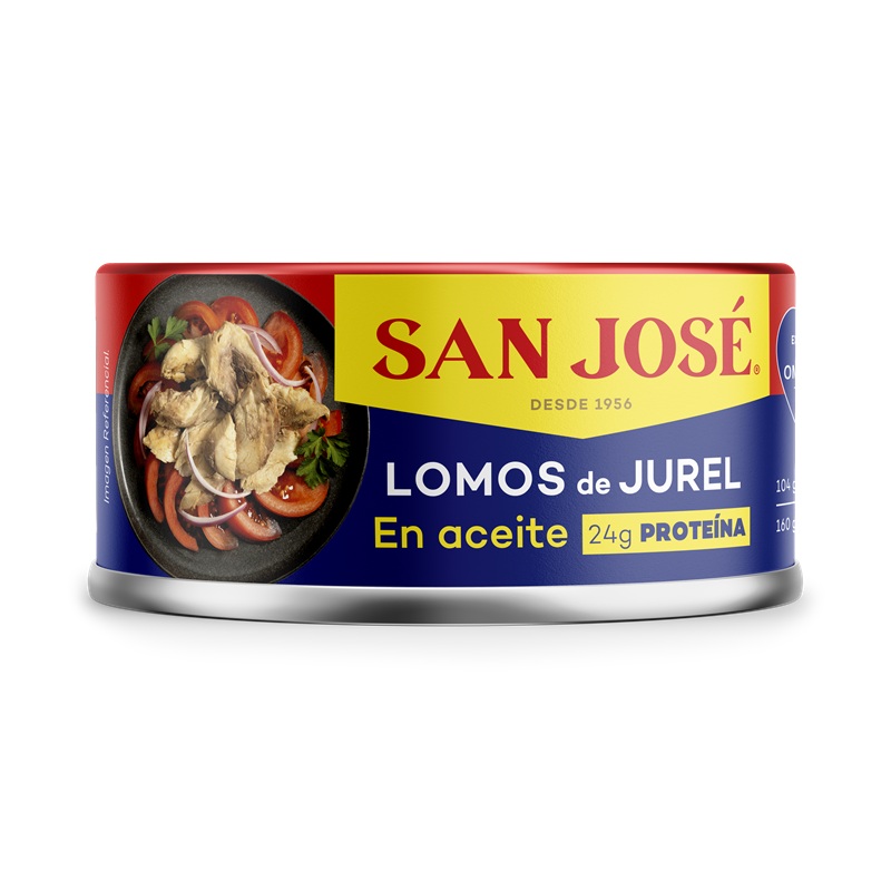 Lomos de Jurel Aceite San José ( 3 x 160 G ) 1