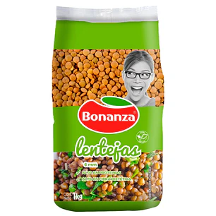 Lentejas 6MM Bonanza ( 2 x 1 KG )