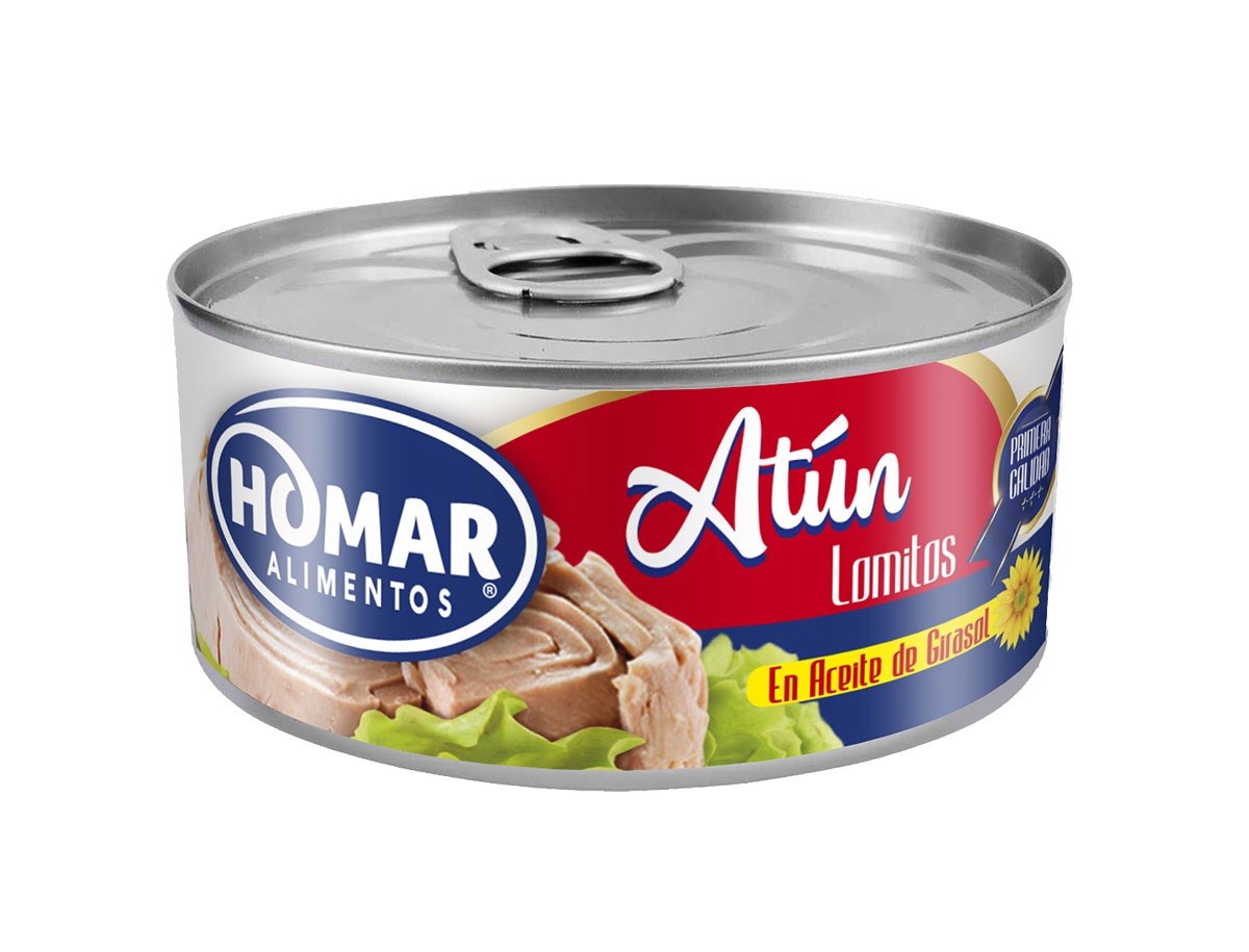Atún Lomitos Aceite Homar ( 3 x 140 G )