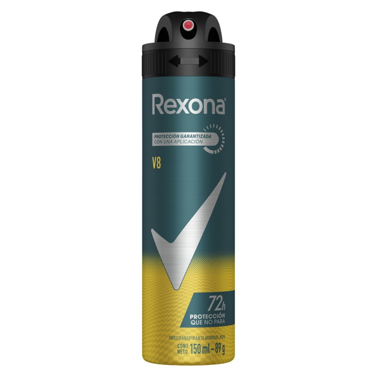Desodorante Antitranspirante Rexona Men V8 ( 3 x 150 ML ) 1