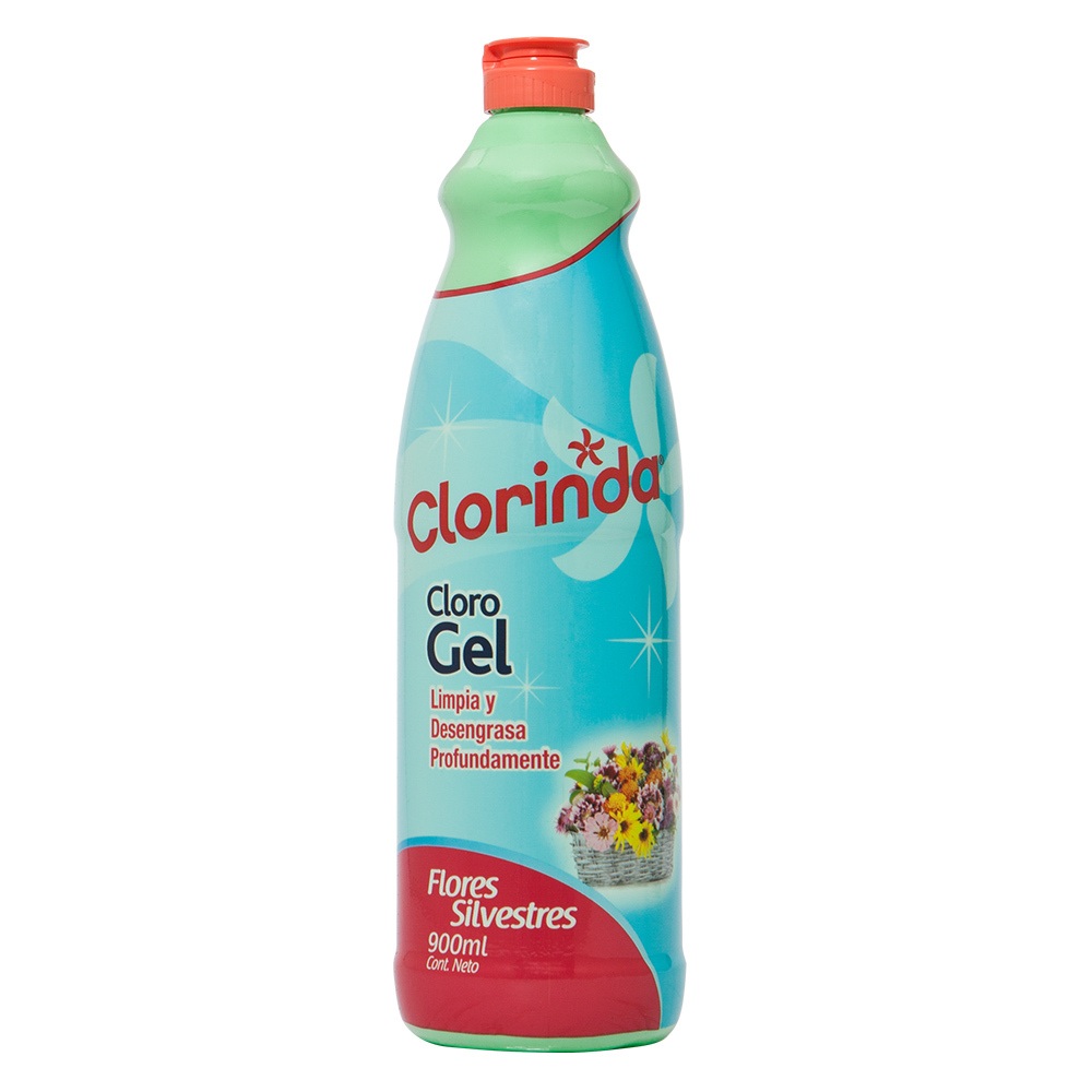 Cloro Gel Flores Silvestres Clorinda ( 3 x 900 ML ) 1