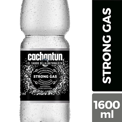 Agua Mineral Strong Gas Cachantun ( 6 x 1.6 LT )