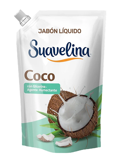 Jabón Suavelina Doypack Coco ( 2 x 750 ML )