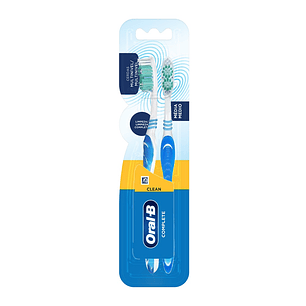 Cepillo Dental Oral B Complete Medio ( 12 x 2 UD )