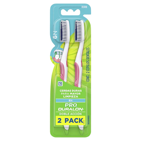 Cepillo Dental Duralón Duro ( 12 x 2 UD )