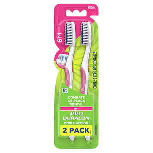 Cepillo Dental Duralón Medio ( 12 x 2 UD )