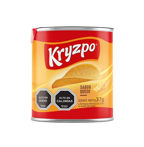 Papas Fritas Kryzpo Queso ( 6 x 37 G )