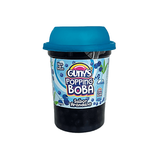 Bebida Popping Boba Arándano Gunys ( 3 x 350 ML )