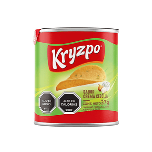 Papas Fritas Kryzpo Crema Cebolla ( 6 x 37 G )