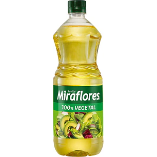 Aceite Vegetal Miraflores ( 3 x 500 ML )