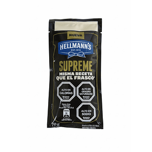 Mayonesa Hellmanns Supreme Sachet  ( 18 x 70 G )