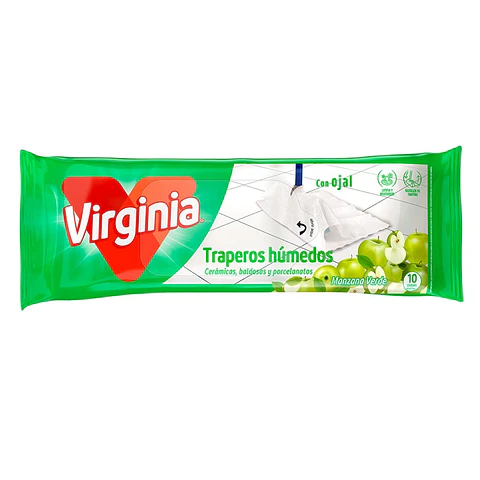 Trapero Húmedo Manzana Verde Virginia ( 3 UD )