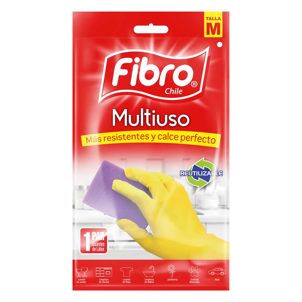 Guantes Multiuso Fibro M ( 2 UD ) 1