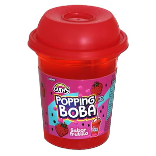 Bebida Popping Boba Frutilla Gunys ( 3 x 350 ML )