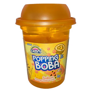 Bebida Popping Boba Mango Maracuyá Gunys ( 3 x 350 ML )
