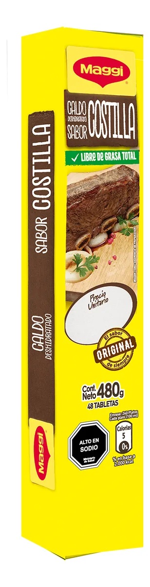 Caldo Maggi Costilla ( 48 Tabletas ) 1