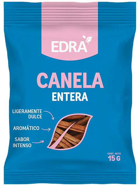 Canela Entera Edra ( 5 x 15 G )