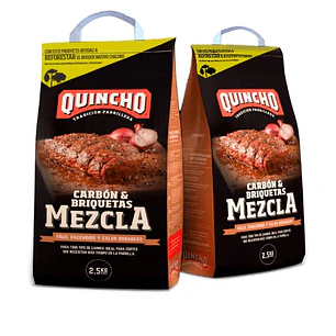 Carbón Mezcla Quincho ( 2.5 KG )