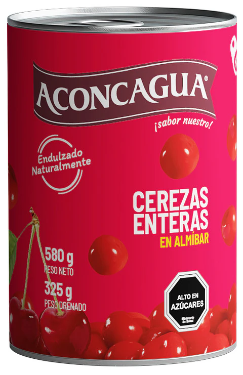 Cerezas Enteras Aconcagua ( 3 x 580 G )