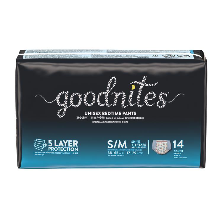 Calzones para incontinencia Goodnites P/M ( 14 UD ) 1