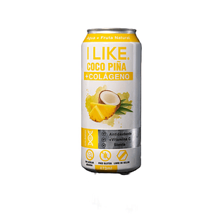 Agua Coco Piña Colágeno I Like ( 3 x 473 ML )