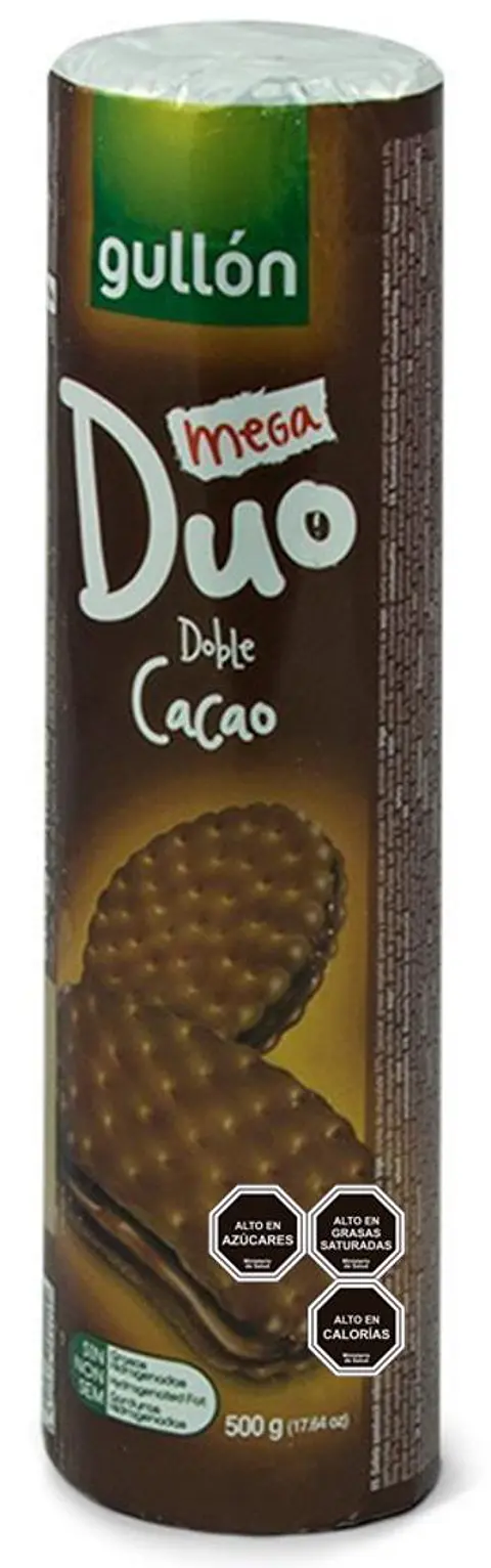 Galleta Gullón Duo Doble Chocolate ( 4 x 500 G )