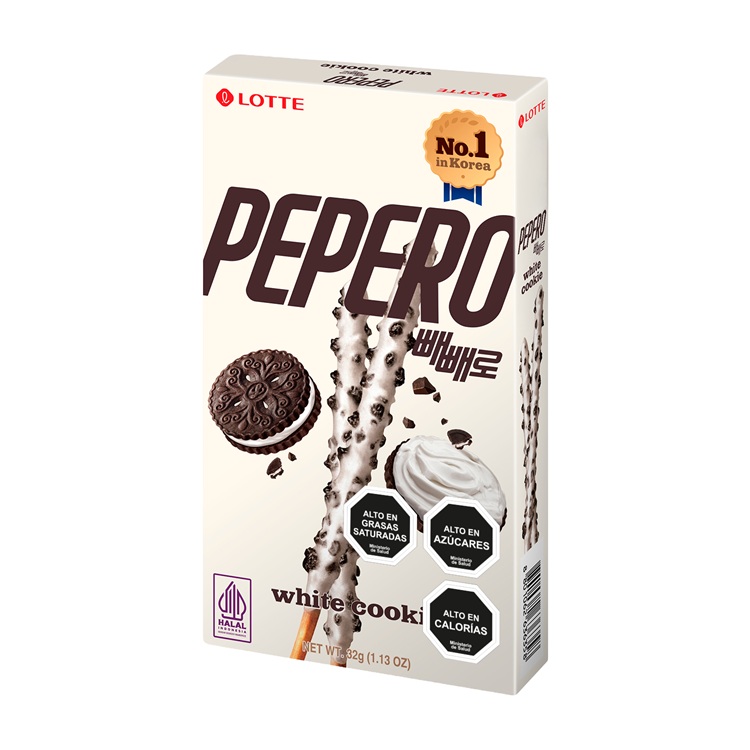 Galleta Chocolate Blanco Pepero ( 4 x 32 G ) 1