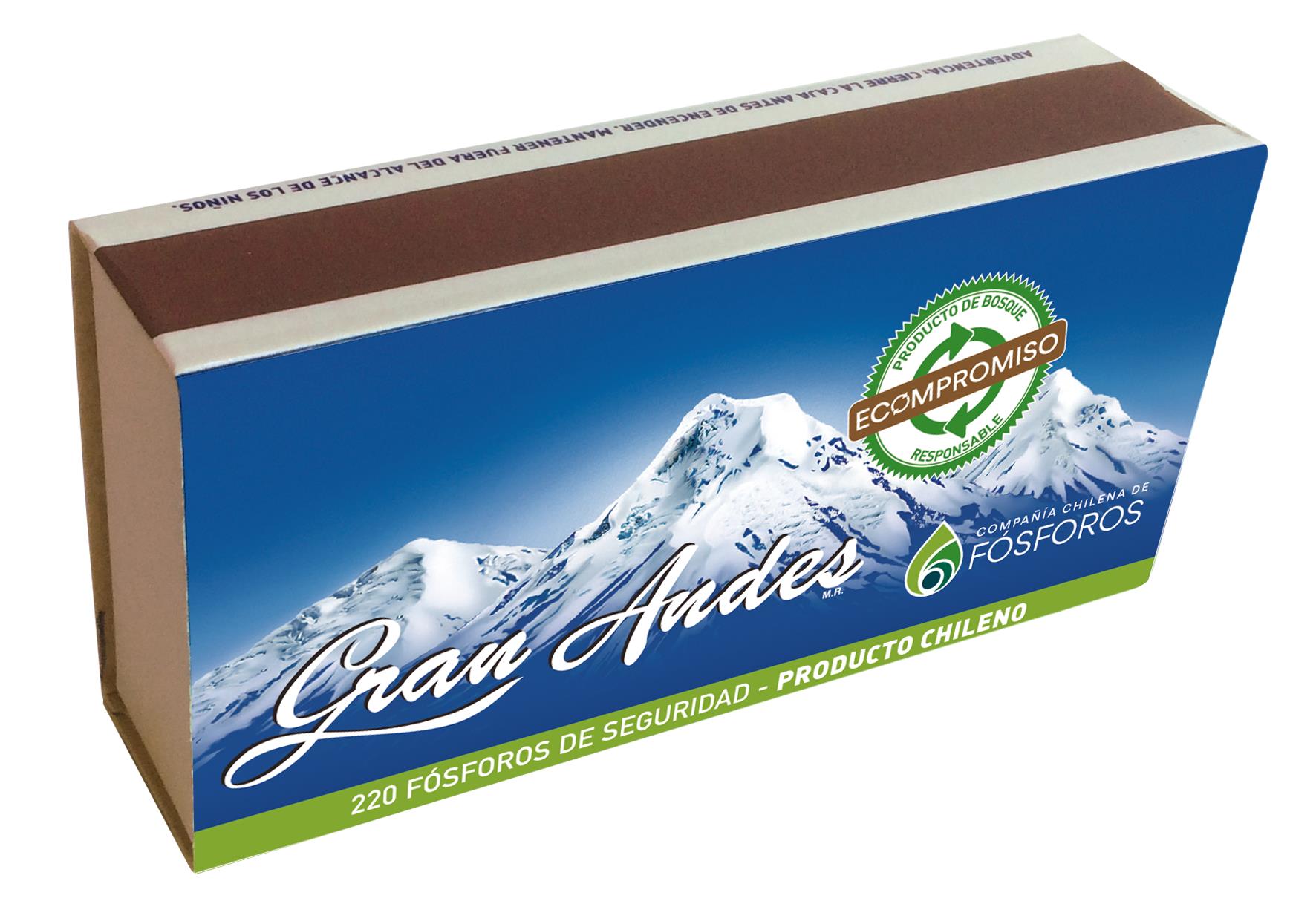 Fósforos Gran Andes ( 10 UD )