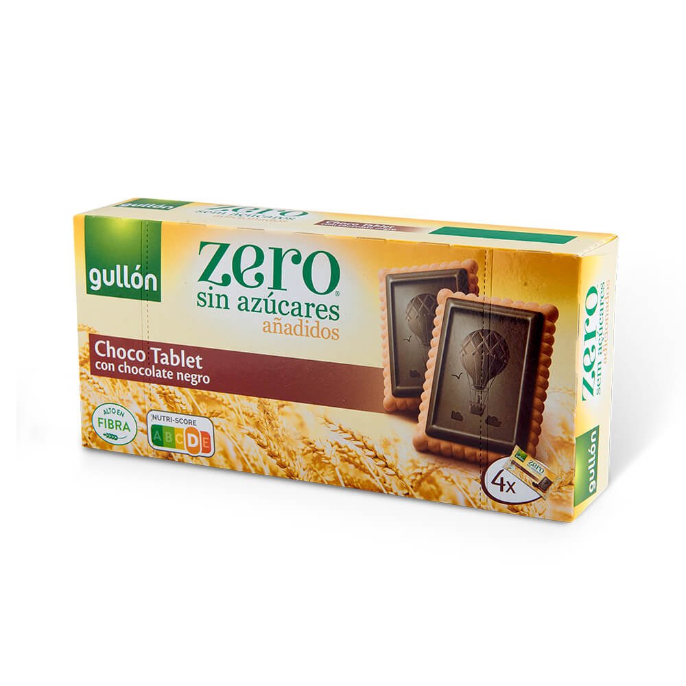 Galletas Gullón Zero Choco Tablet ( 3 x 150 G )