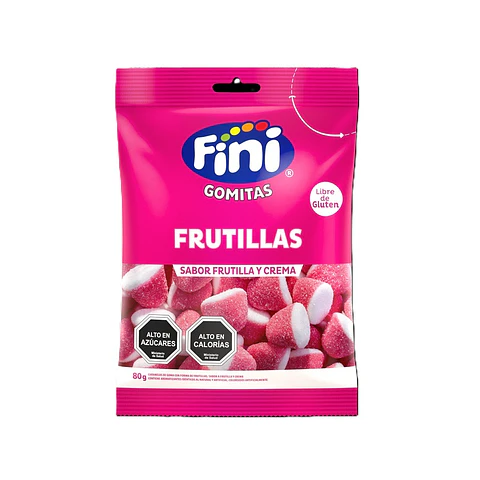 Gomitas Fini Frutillas ( 4 x 80 G )