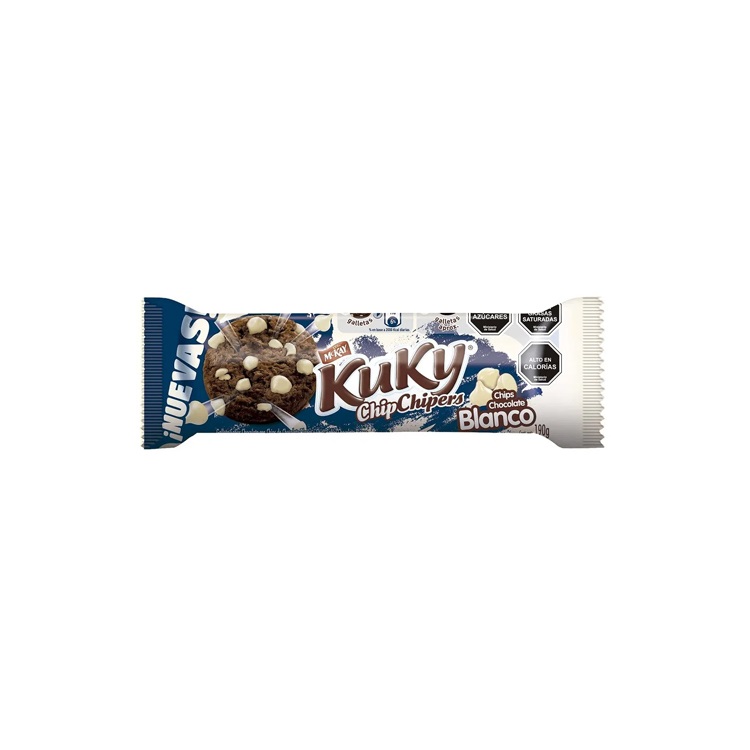 Galletas Kuky Chip Chipers Chocolate Blanco ( 5 x 190 G ) 1