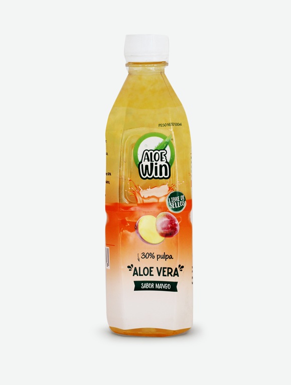 Jugo Aloe Vera Aloe Win Mango ( 6 x 500 ML ) 1