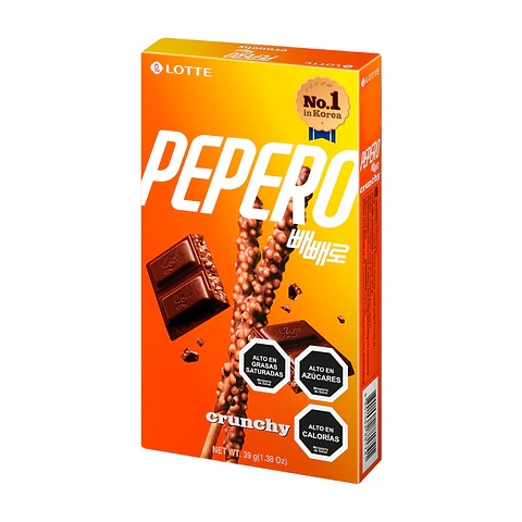 Galleta Chocolate Crunchy Pepero ( 4 x 39 G )