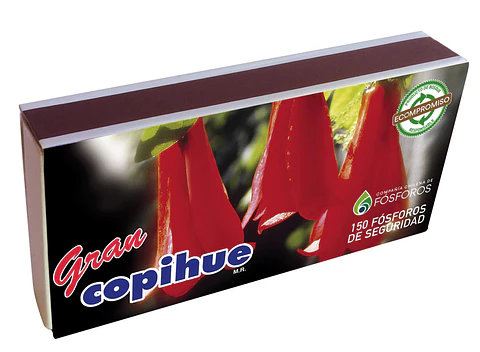 Fósforos Gran Copihue ( 10 UD )