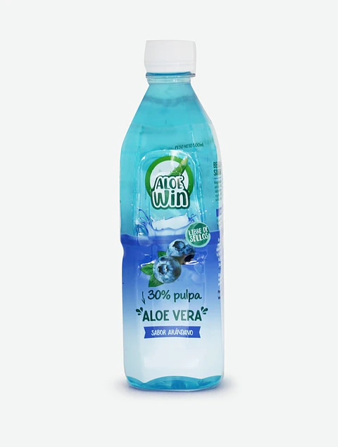 Jugo Aloe Vera Aloe Win Arándano ( 6 x 500 ML )