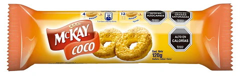 Galleta Coco Mckay ( 5 x 120 G )