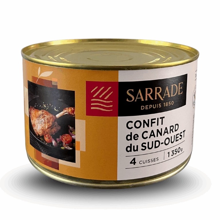 Confit de Pato Francés Sarrade 4 Muslos ( 1 UD ) 1