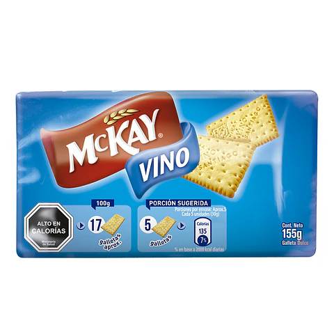 Galleta Vino Mckay ( 4 x 155 G )