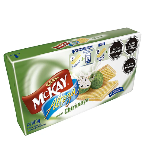 Galletas Oblea Alteza Chirimoya ( 3 x 140 G )