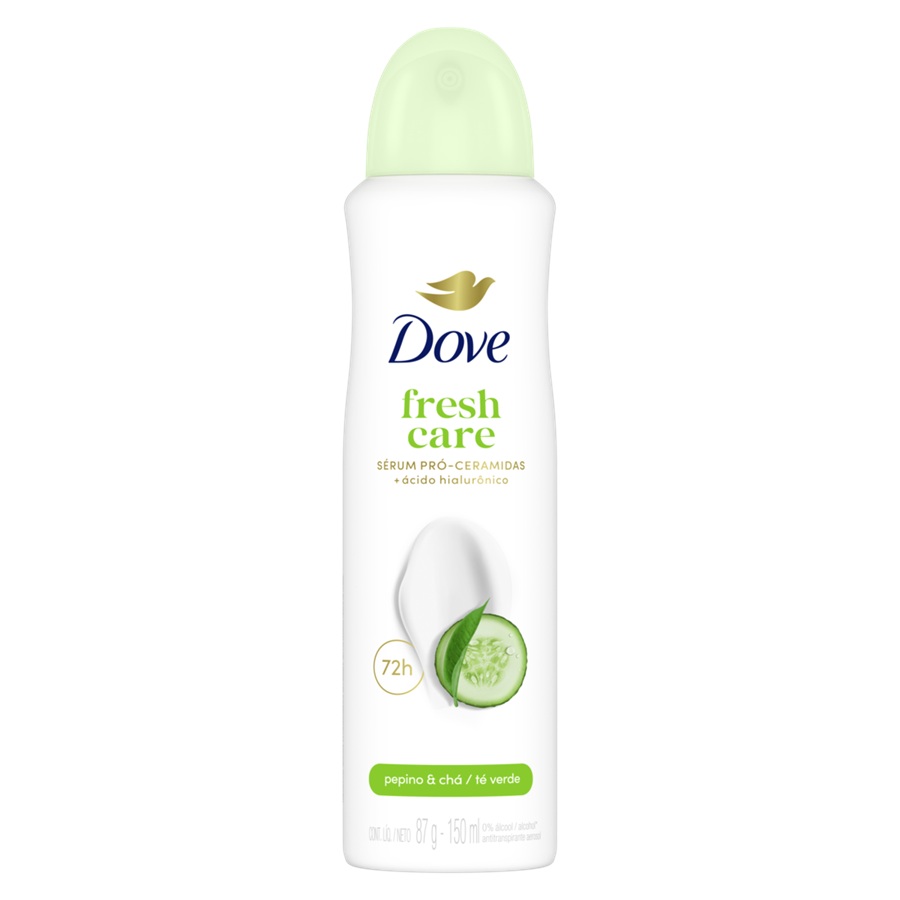 Desodorante Antitranspirante Aerosol Dove Woman Pepino y Té Verde ( 3 x 150 ML ) 1
