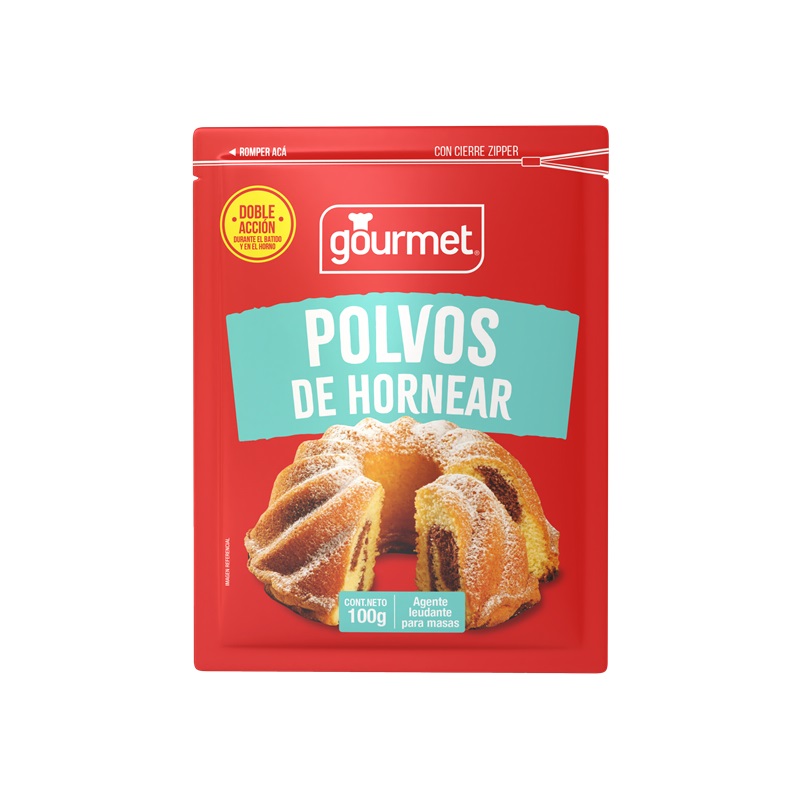 Polvos de Hornear Gourmet ( 3 x 100 G ) 1
