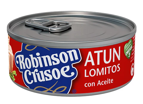 Atún Lomitos al Aceite Robinson Crusoe ( 3 x 140 G )